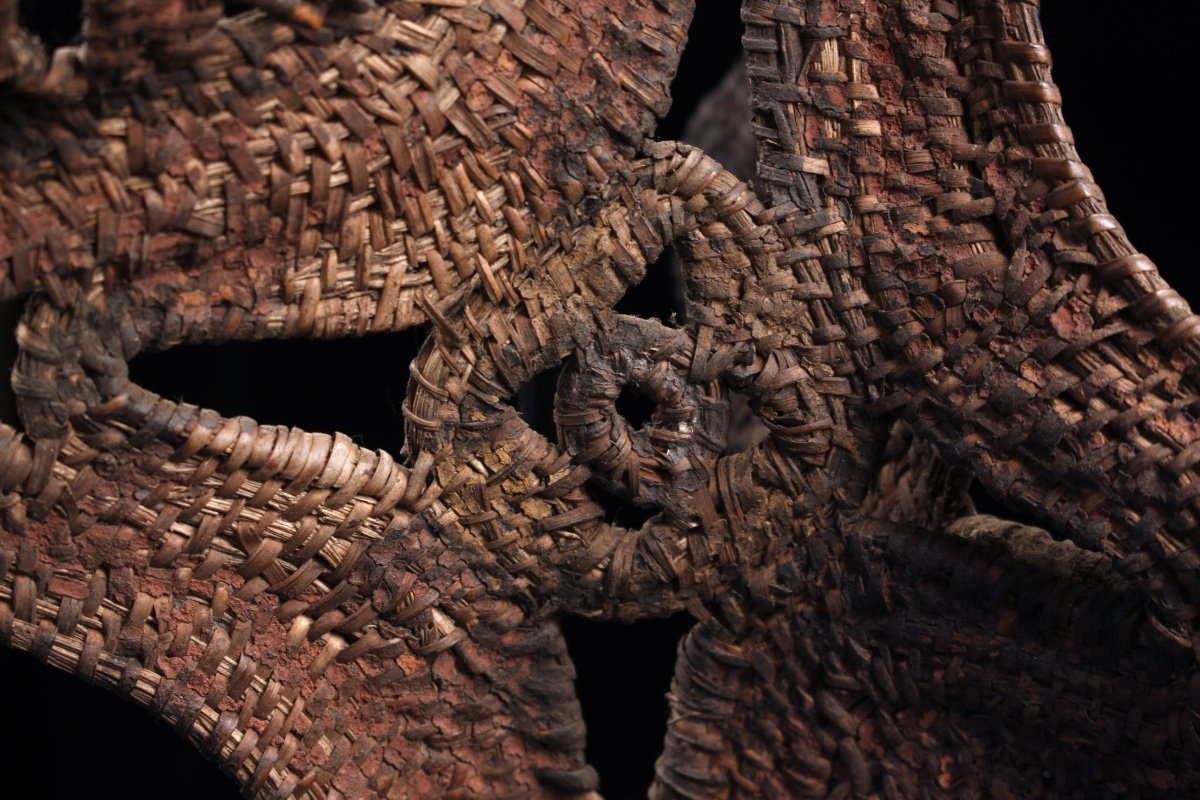 Yam Mask, Mask, Oceania, Tribal Art, Oceanic Art, Tribal Art, Basketry-photo-4