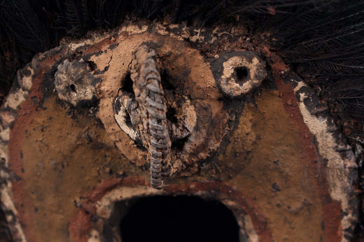 Wagnen Headdress, Tribal Art, Oceanic Art, Oceania, Papua New Guinea, Traditional Art-photo-2