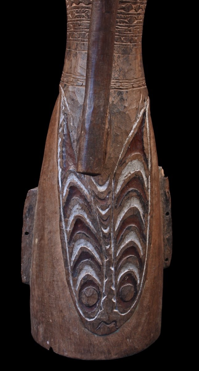 Hand Drum, Traditional Instrument, Oceanic Art, Tribal Art, Papua New Guinea-photo-5