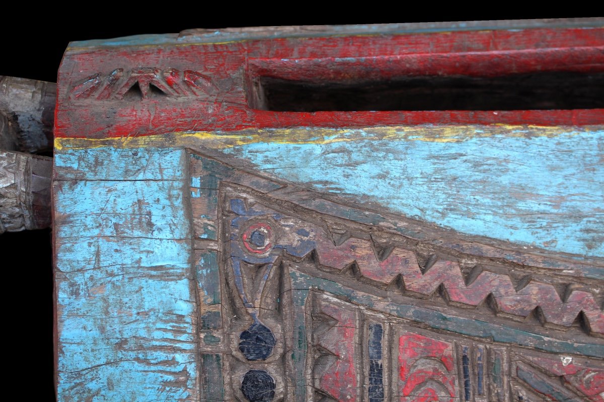 Imposing Slit Gong Drum, Papua New Guinea, Oceania, Tribal Art, Oceanic Art-photo-8