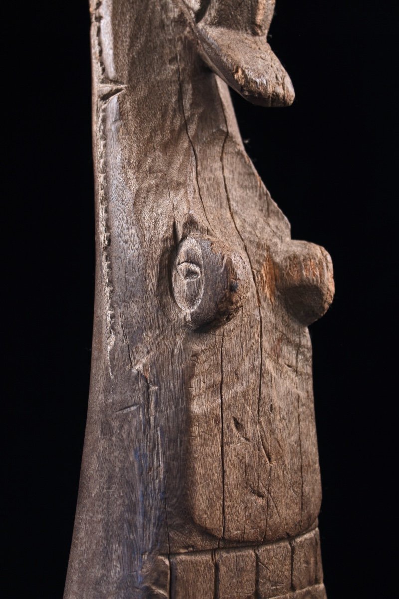 Proue De Pirogue, Papouasie Nouvelle Guinée, Océanie, Art Premier, Art Océanien, Objet Marine-photo-4