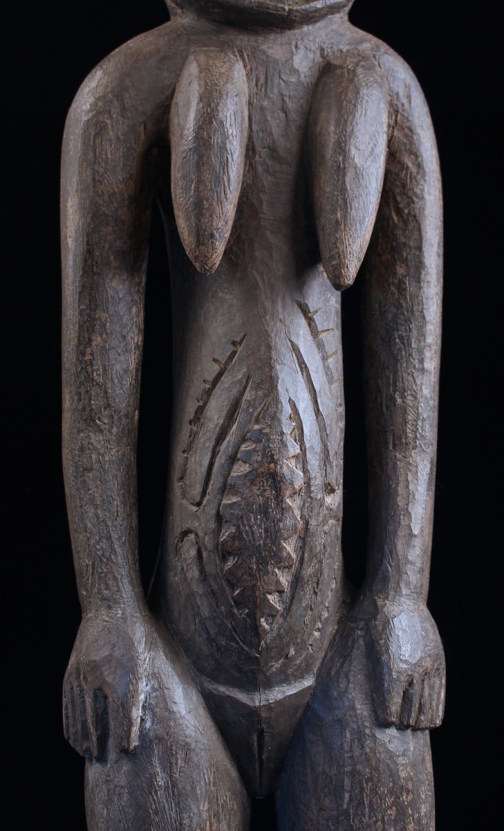 Figure Nogwi, Art Océanien, Art Tribal, Papouasie Nouvelle Guinée, Sculpture, Statue-photo-2