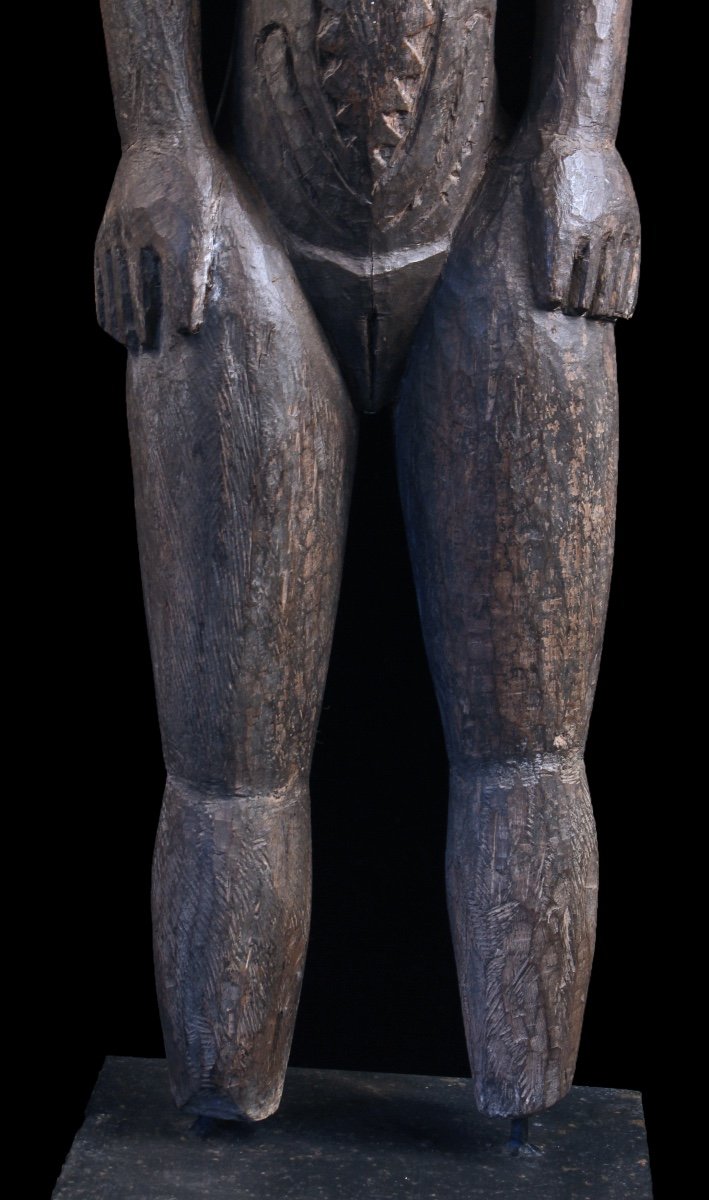 Figure Nogwi, Art Océanien, Art Tribal, Papouasie Nouvelle Guinée, Sculpture, Statue-photo-3
