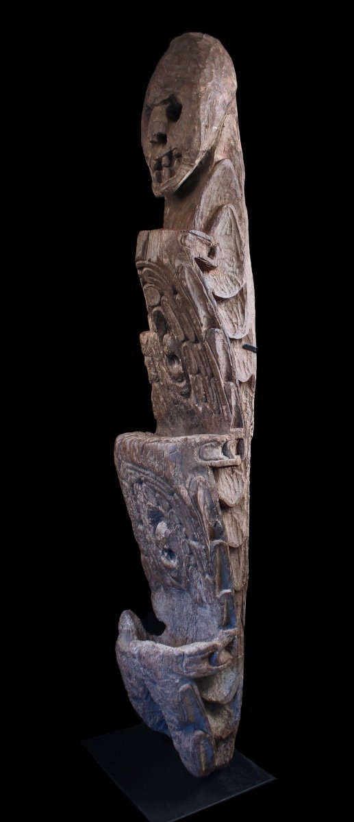 Ceremonial Ladder, Tribal Art, Oceanic Art, Sculpture, Papua New Guinea, Oceania