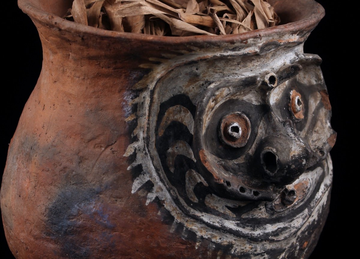 Sago Jar, Traditional Pottery, Oceanic Tribal Art, Oceania, Papua New Guinea-photo-4