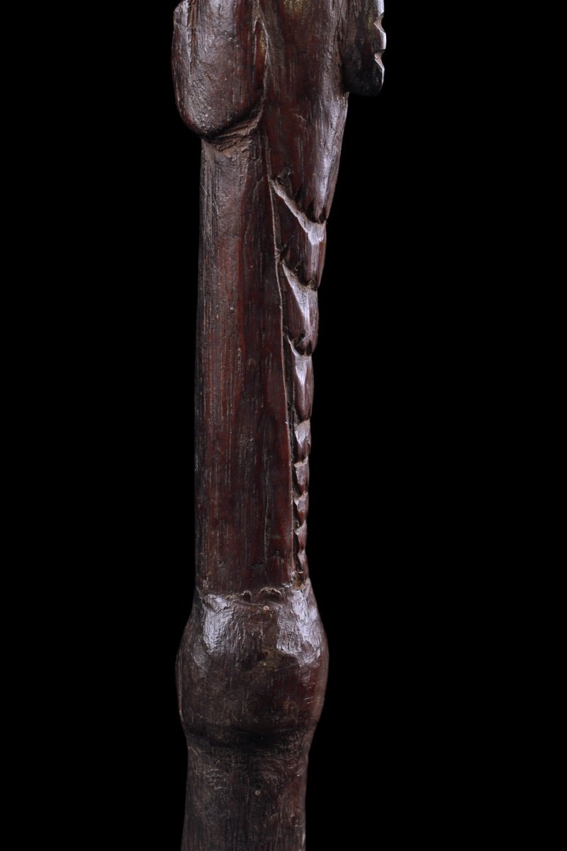 Bâton De Tambour à Fente, Arts Premiers, Art Océanien, Art Tribal, Papouasie Nouvelle Guinée-photo-1