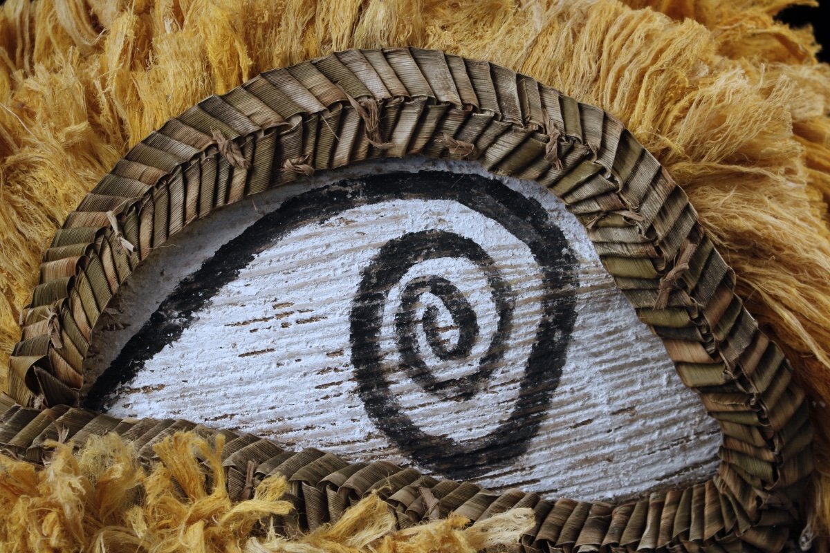 Masque Tatanua, Masque Malagan, Iles Tabar, Papouasie Nouvelle Guinée, Art Océanien, Art Tribal-photo-1