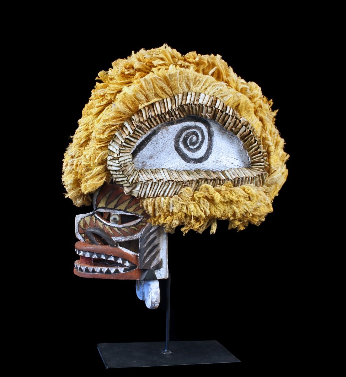 Masque Tatanua, Masque Malagan, Iles Tabar, Papouasie Nouvelle Guinée, Art Océanien, Art Tribal