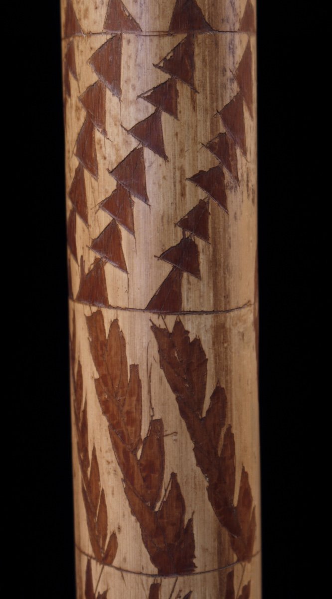 Flûte En Bambou, Instrument Traditionnel, Art Tribal, Art Océanien, Vanuatu, Océanie-photo-4