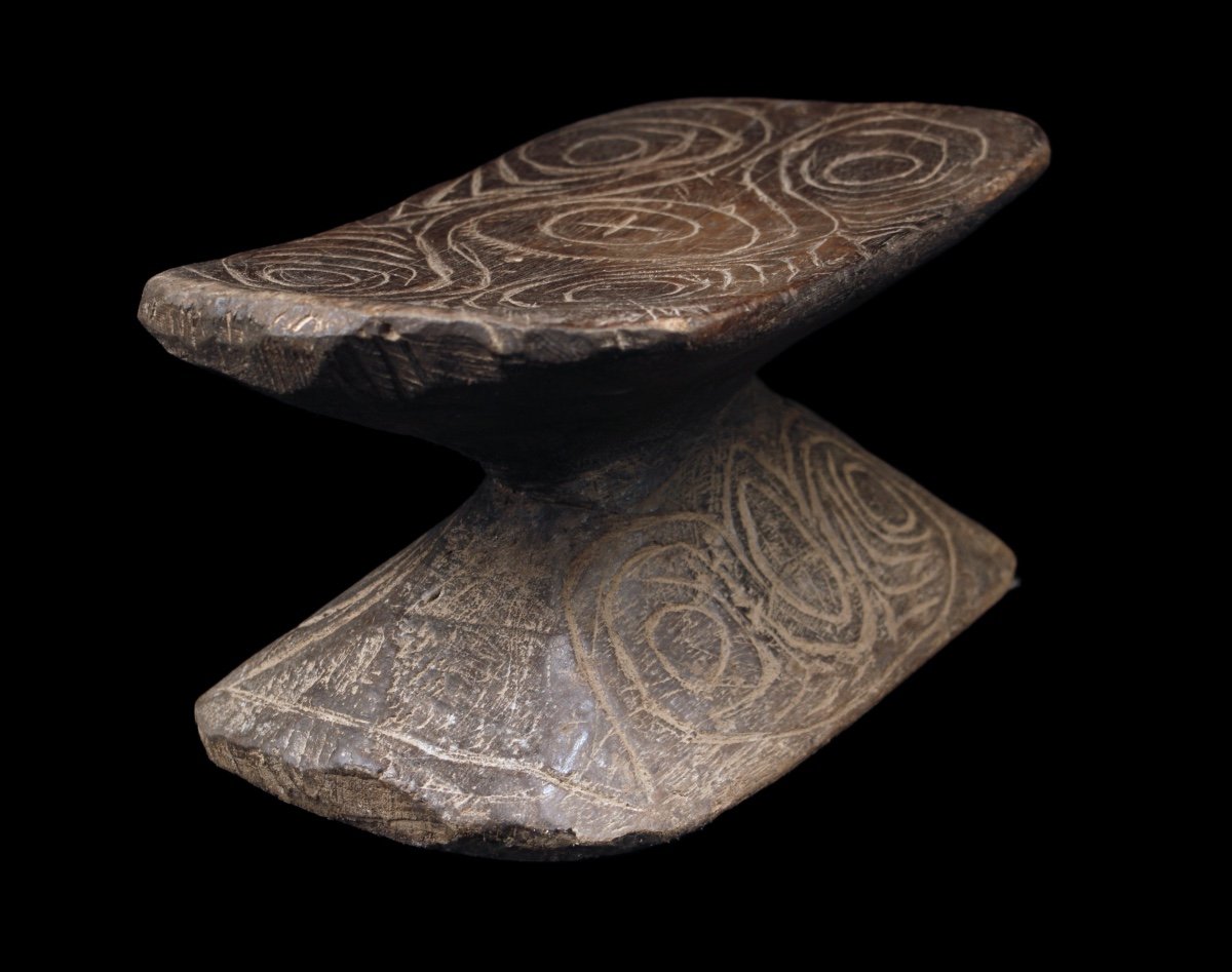Head Rest, Oceanic Art, Tribal Art, Oceania, Usual Object, Traditional Art, Sculpture-photo-2