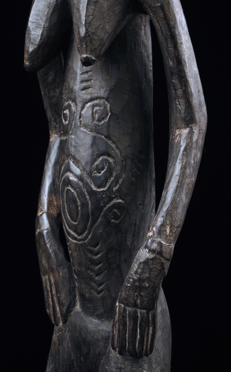 Nogwi Cult Figure, Papua New Guinea, Oceanic Art, Primitive Art, Sculpture, Statue-photo-7