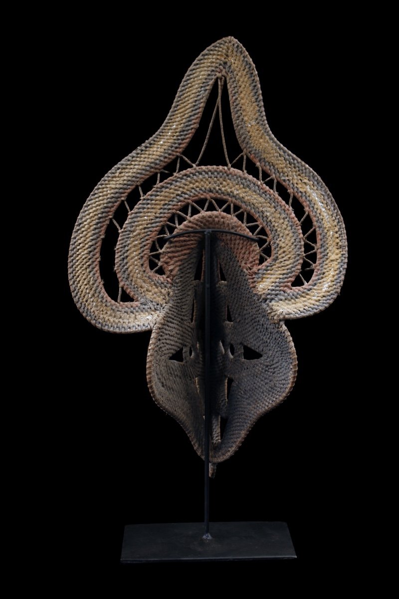 Yam Mask, Mask, Oceania, Primitive Art, Oceanic Art, Tribal Art, Basketry-photo-4