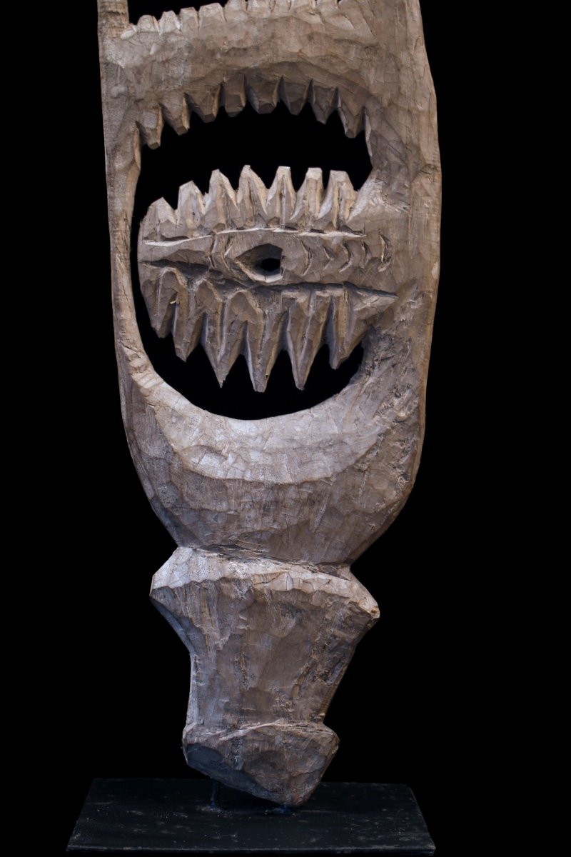 Yipwon Cult Figure, Papua New Guinea, Oceanic Art, Primitive Art, Sculpture, Statue-photo-7