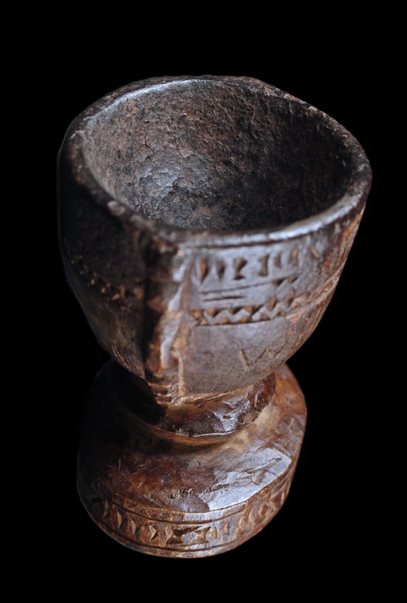 Betel Mortar, Oceanic Art, Tribal Art, Traditional Usual Object, Oceania-photo-4