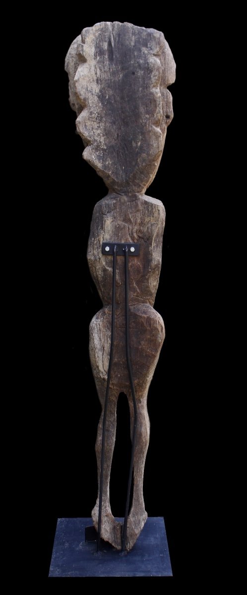 Statue d'Ancêtre, Art Océanien, Art Tribal, Papouasie Nouvelle Guinée, Océanie-photo-6