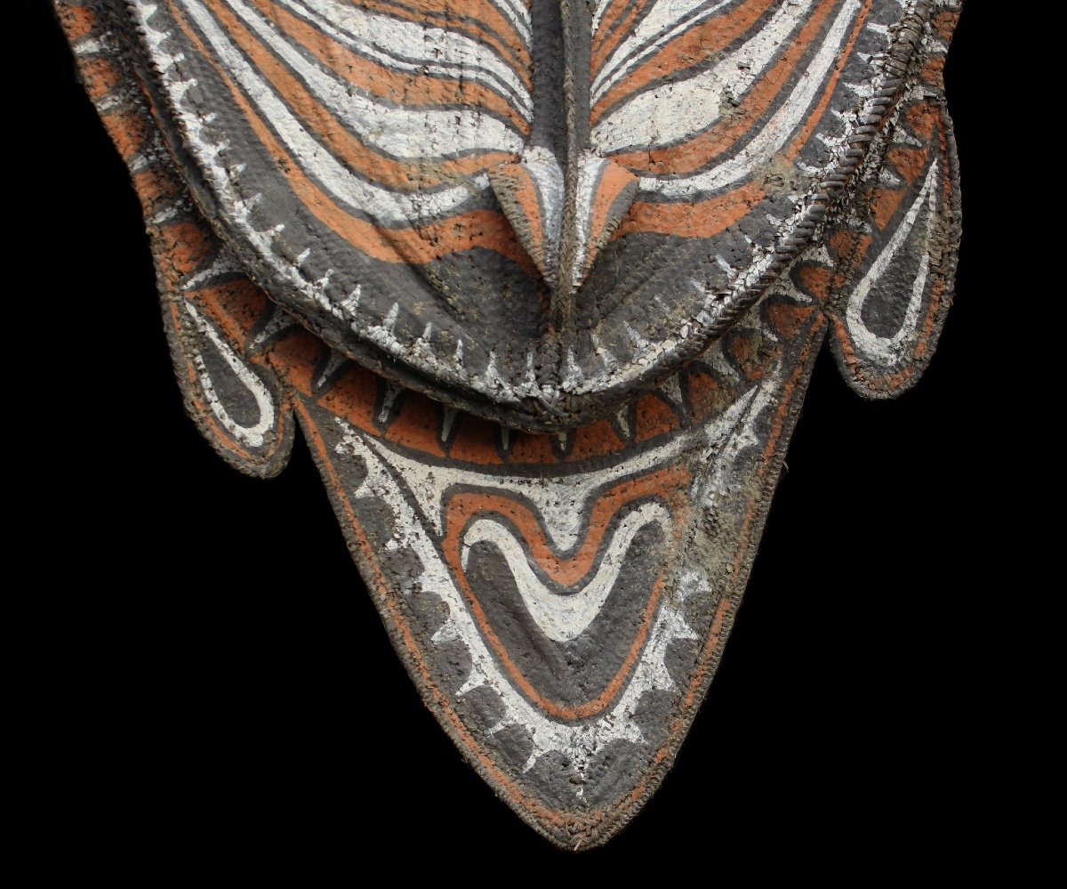 Imposing Gable Mask, Tribal Art, Oceanic Art, Pacific Art, First Arts, Papua New Guinea-photo-4
