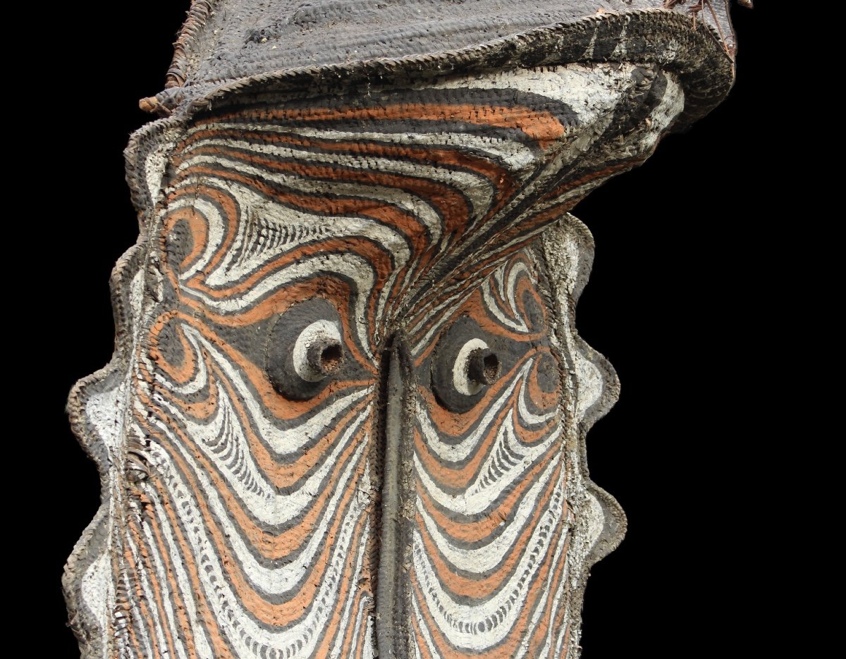 Imposing Gable Mask, Tribal Art, Oceanic Art, Pacific Art, First Arts, Papua New Guinea-photo-5