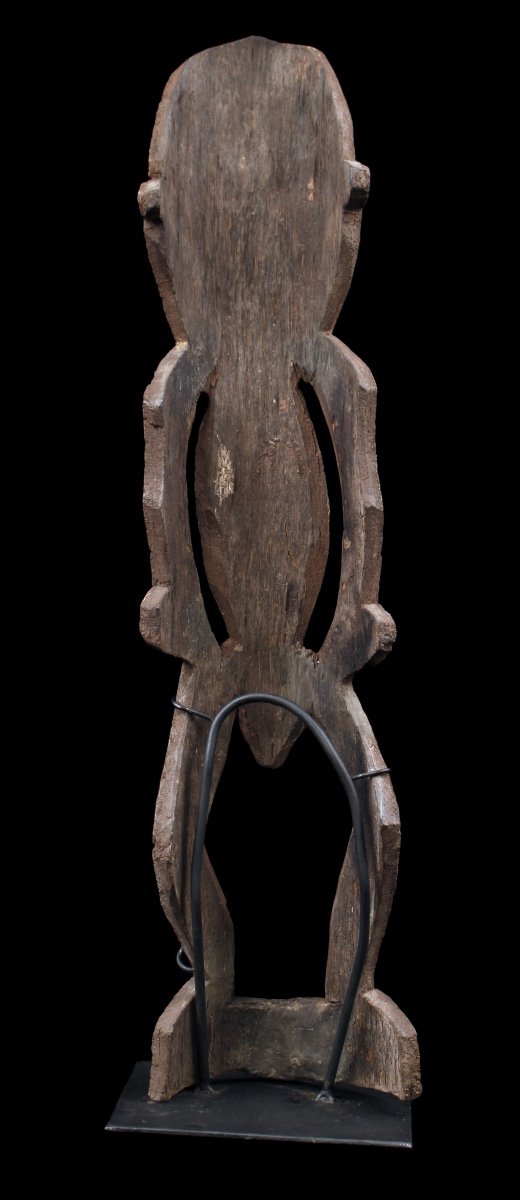 Ritual Charm, Engraved Bark, Tribal Art, Oceanic Art, Oceania, Papua New Guinea-photo-7