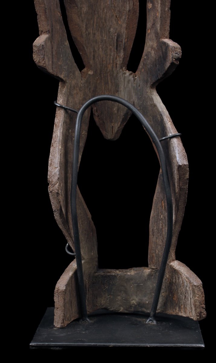 Ritual Charm, Engraved Bark, Tribal Art, Oceanic Art, Oceania, Papua New Guinea-photo-8