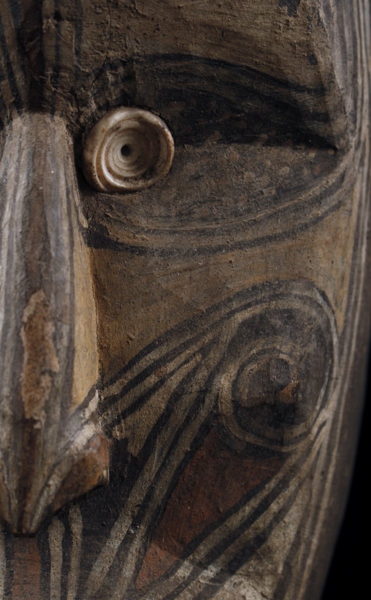 Iatmul Wooden Head, Tribal Art, Oceanic Art, Oceania, Papua New Guinea-photo-2