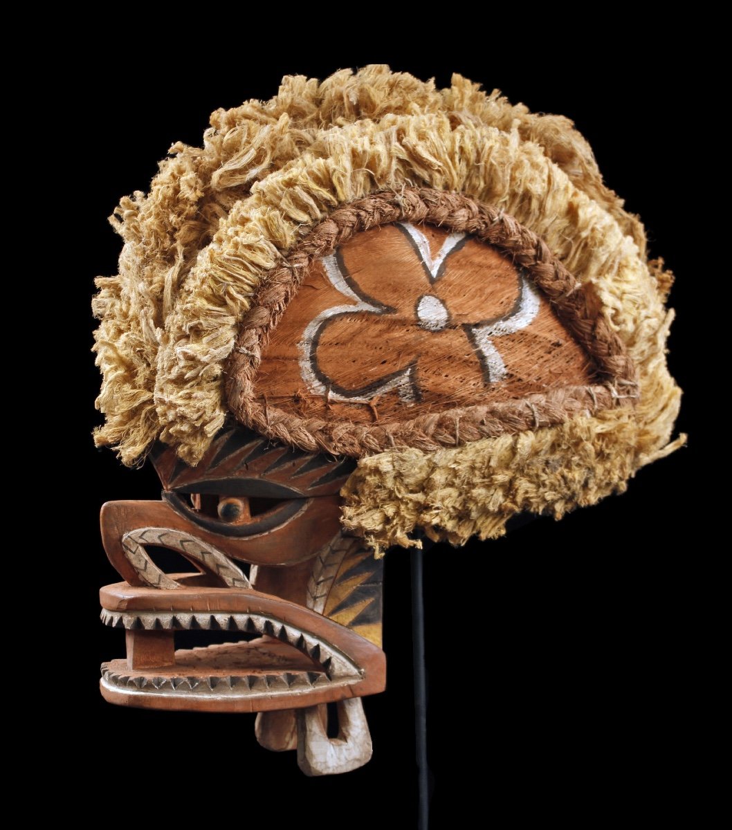 Tatanua Mask, Malagan Mask, Tabar Islands, Papua New Guinea, Oceanic Art, Tribal Art