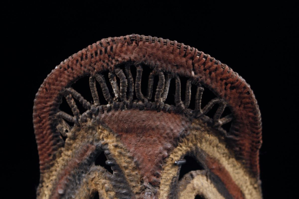 Yam Mask, Mask, Oceania, Primitive Art, Oceanic Art, Tribal Art, Basketwork-photo-5