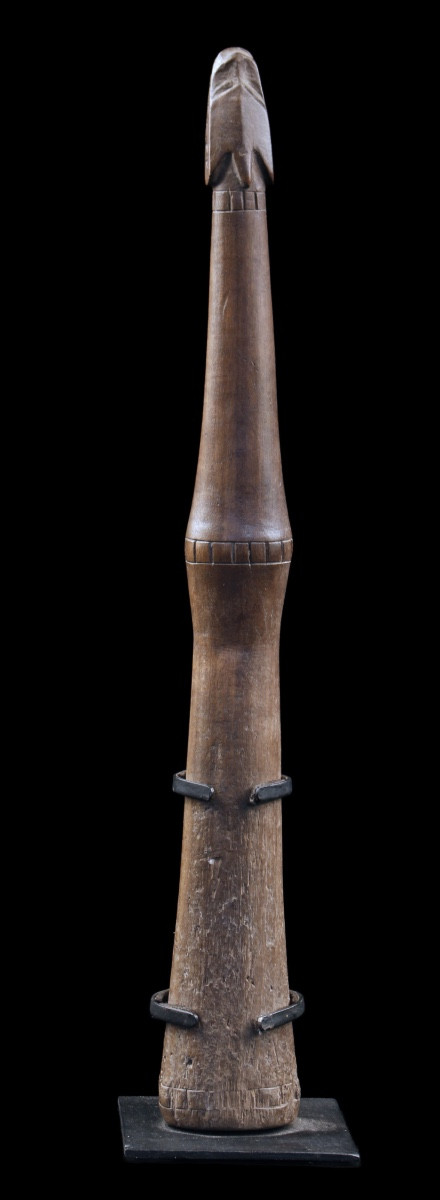 Slit Drum Stick, Traditional Arts, Oceanic Art, Tribal Art, Papua New Guinea