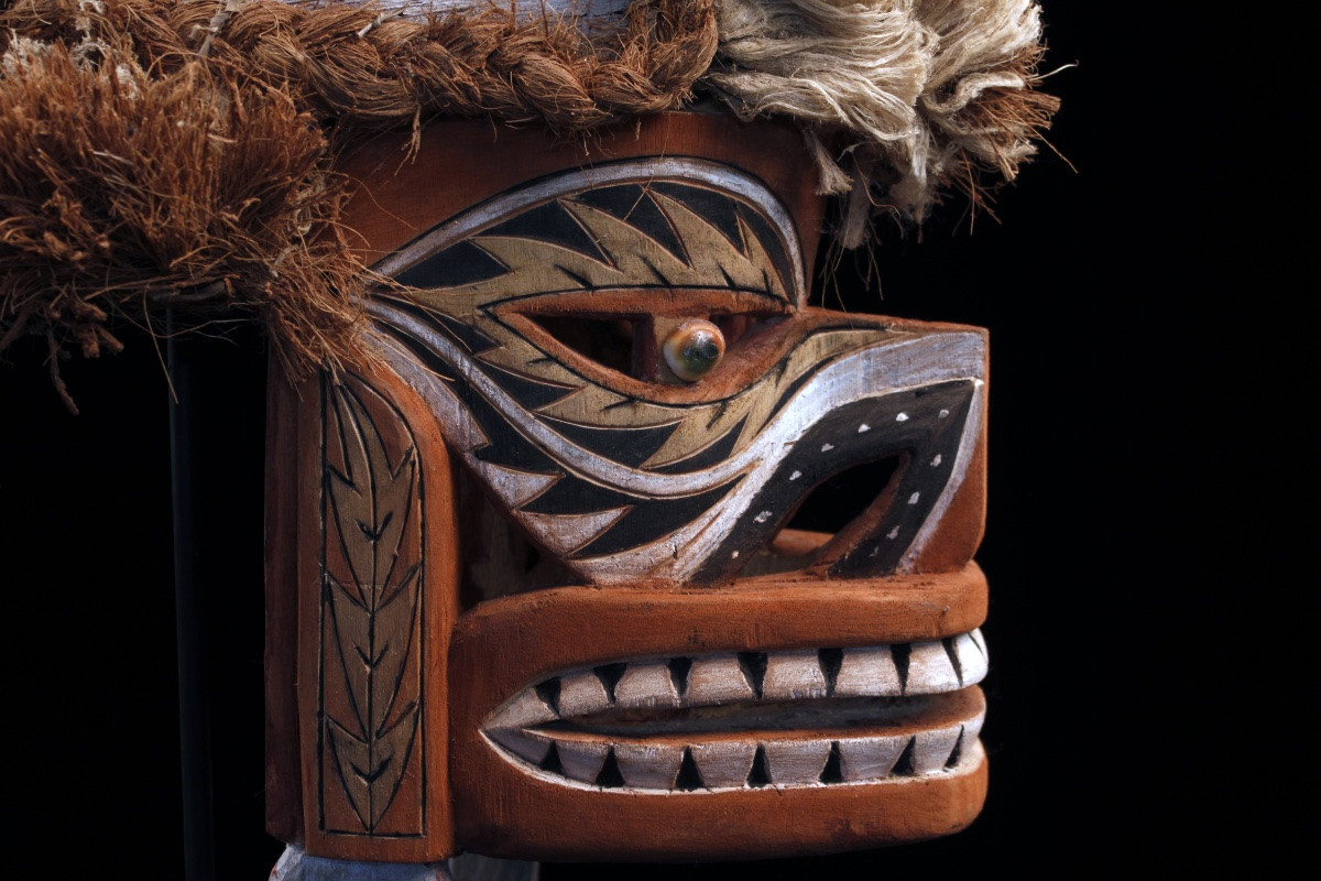 Tatanua Mask, Malagan Mask, Tabar Islands, Papua New Guinea, Oceanic Art, Tribal Art-photo-2