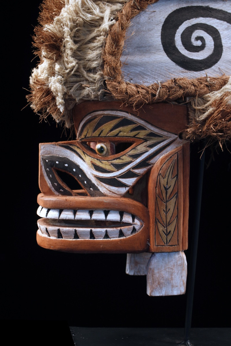 Tatanua Mask, Malagan Mask, Tabar Islands, Papua New Guinea, Oceanic Art, Tribal Art-photo-6