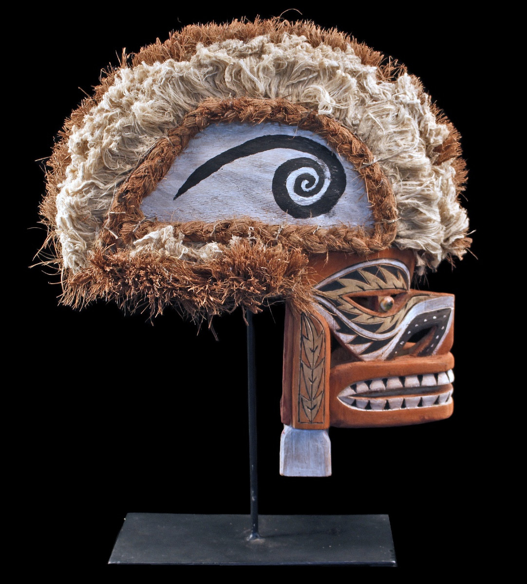 Tatanua Mask, Malagan Mask, Tabar Islands, Papua New Guinea, Oceanic Art, Tribal Art