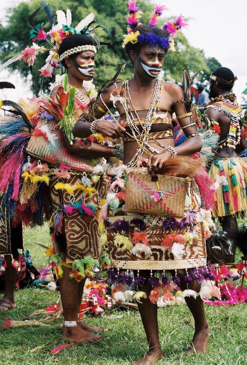 Tapa, Art Océanien, Art Tribal, Arts Premiers,  Océanie, Papouasie Nouvelle Guinée, 124 x 62 cm-photo-5