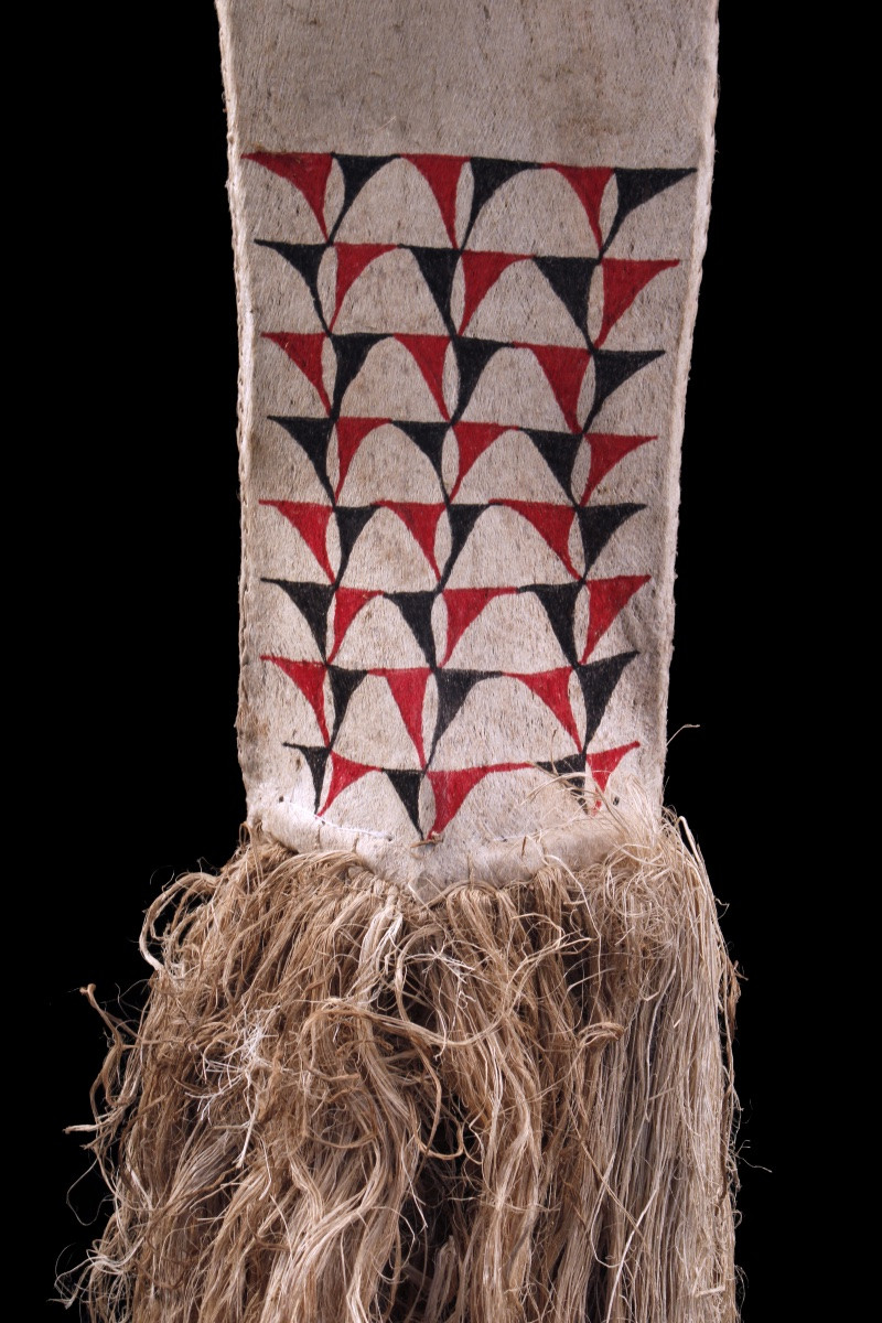 Masque Baining, Nouvelle Bretagne, Papouasie Nouvelle Guinée, Art Océanien, Art Tribal, 187 cm-photo-3