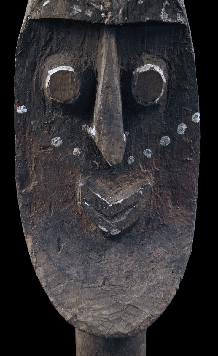 Yena Cult Figure, Statue, Melanesian Tribal Art, Oceanic Art, Primitive Art, Sculpture, 57cm-photo-2