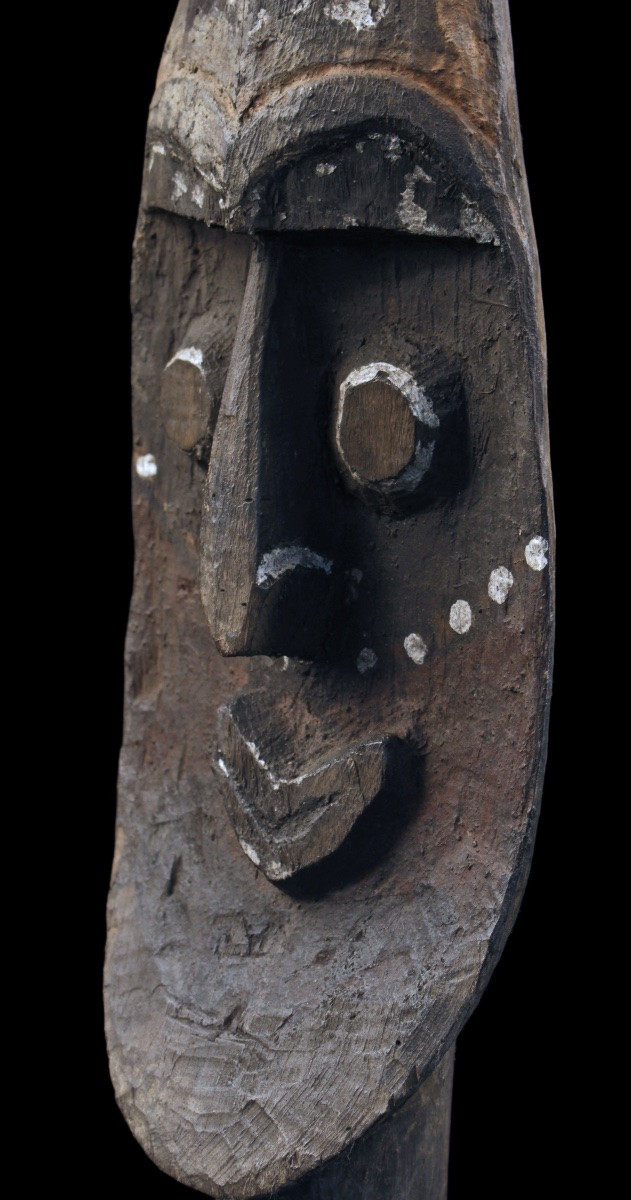 Yena Cult Figure, Statue, Melanesian Tribal Art, Oceanic Art, Primitive Art, Sculpture, 57cm-photo-6