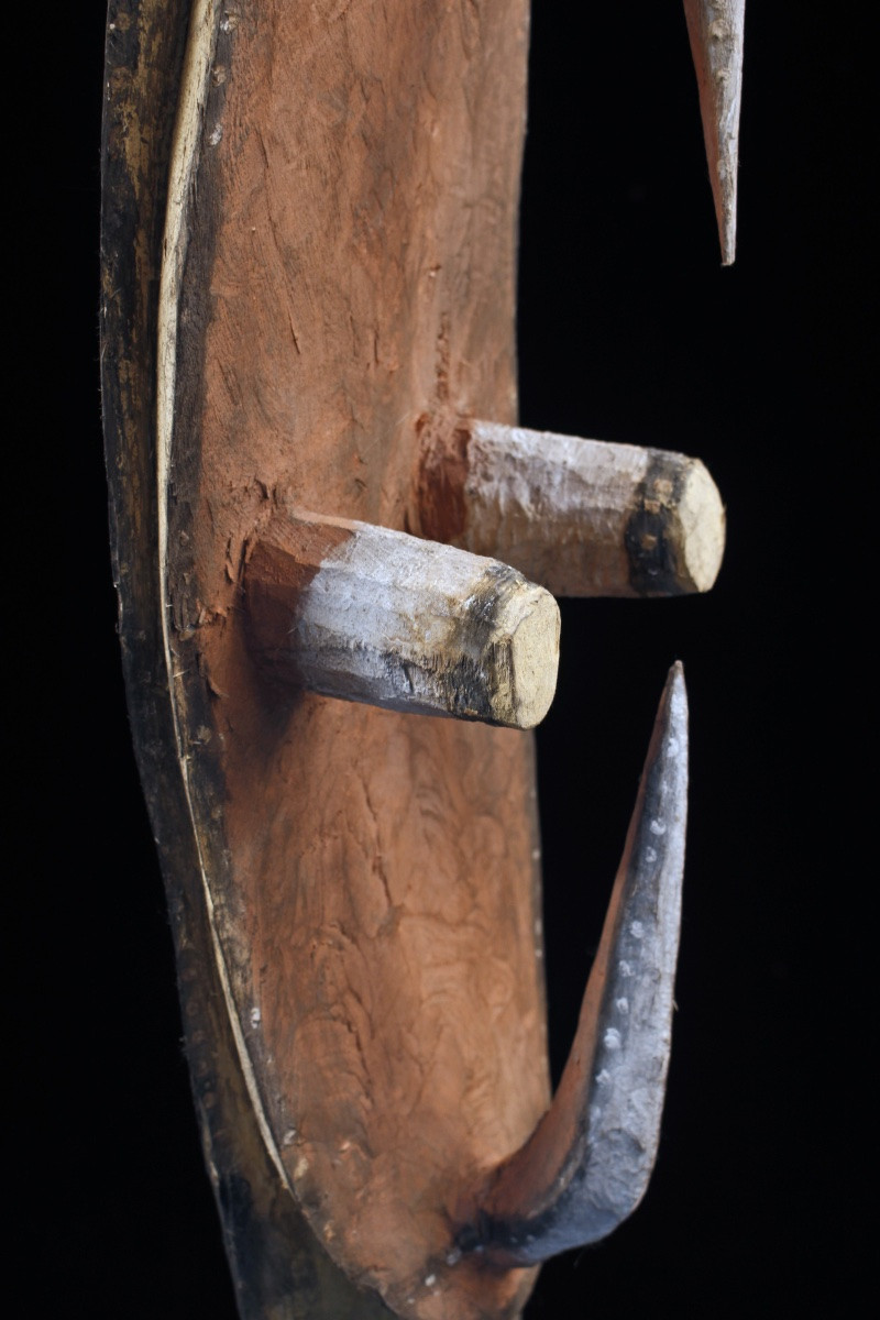 Garra Mask, Hook Mask, Oceanic Art, Tribal Art, Oceania, Pacific Art, 105 Cm-photo-3