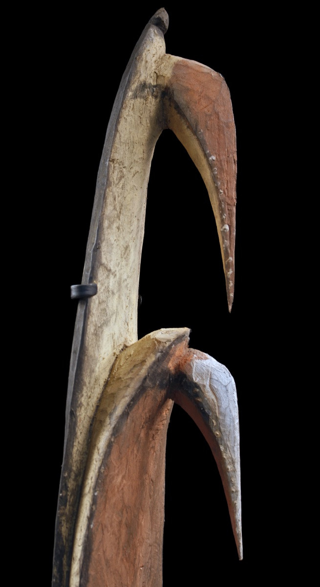 Garra Mask, Hook Mask, Oceanic Art, Tribal Art, Oceania, Pacific Art, 105 Cm-photo-1