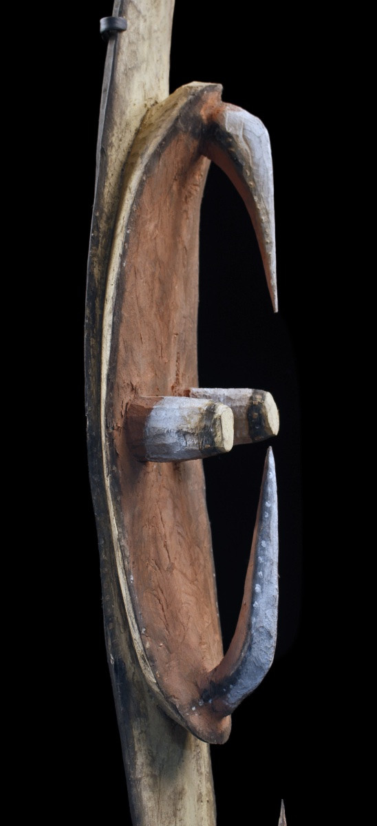 Garra Mask, Hook Mask, Oceanic Art, Tribal Art, Oceania, Pacific Art, 105 Cm-photo-2