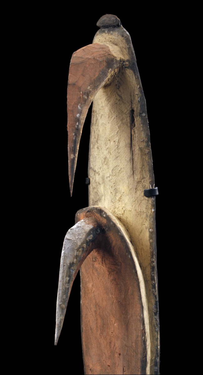 Garra Mask, Hook Mask, Oceanic Art, Tribal Art, Oceania, Pacific Art, 105 Cm-photo-5