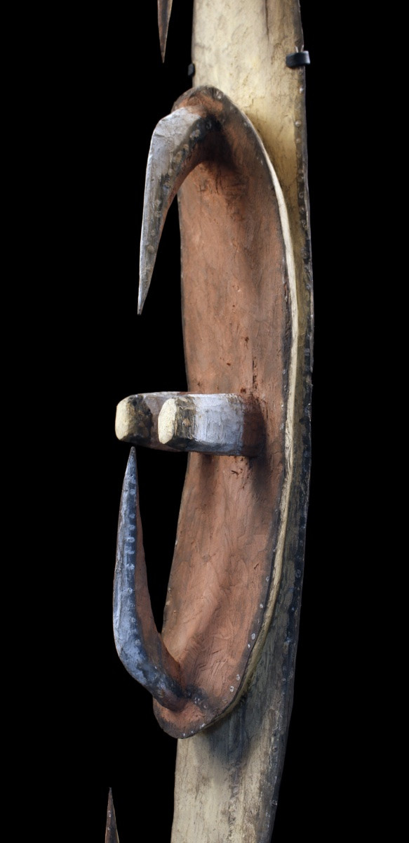 Garra Mask, Hook Mask, Oceanic Art, Tribal Art, Oceania, Pacific Art, 105 Cm-photo-6