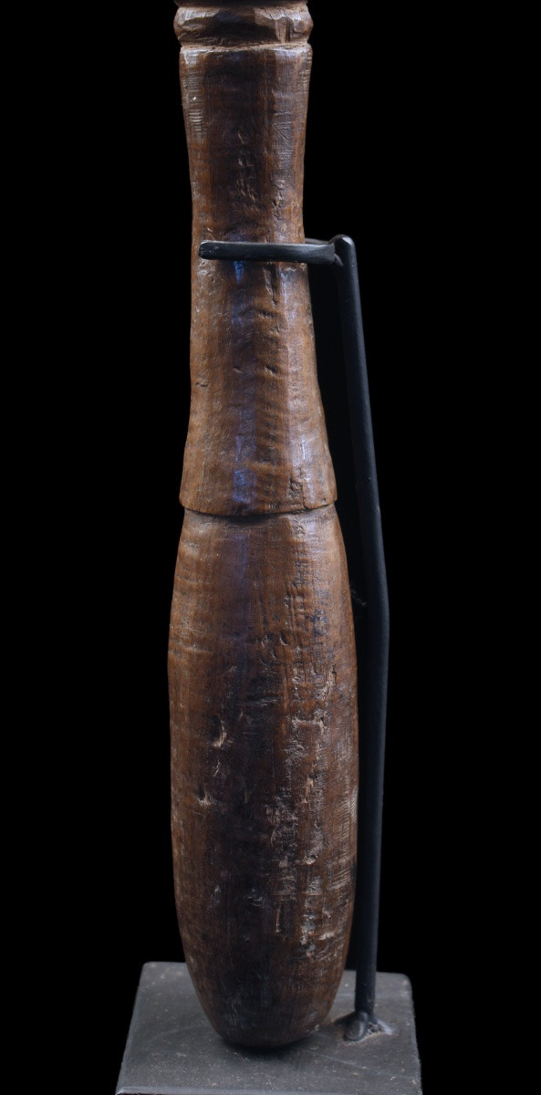 Drum Stick, Pacific Arts, Oceanic Art, Tribal Art, Papua New Guinea, 47 Cm-photo-4