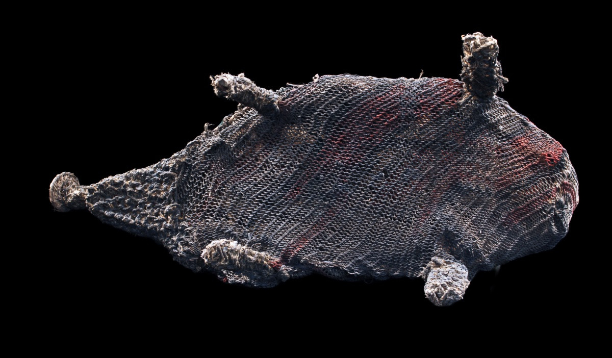 Amulette cochon, Figure De Culte tressée, Art Tribal, Papouasie Nouvelle Guinée, Océanie, 58 cm-photo-8
