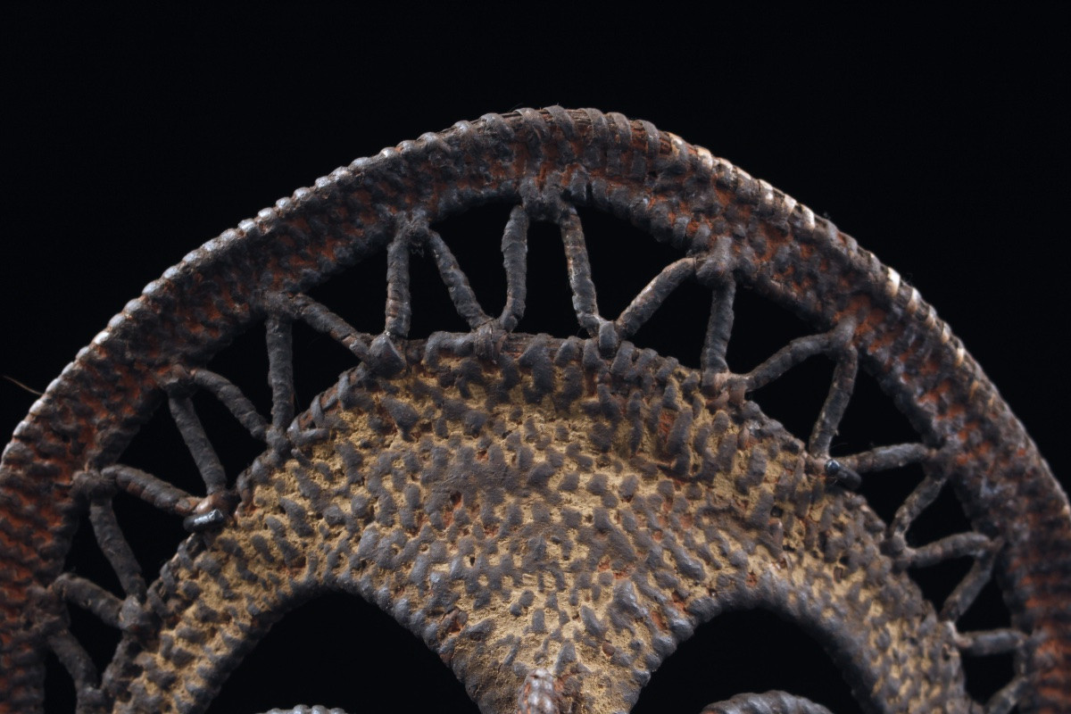 Yam Mask, Mask, Oceania, Primitive Art, Oceanic Art, Tribal Art, Basketry, 26 Cm-photo-1