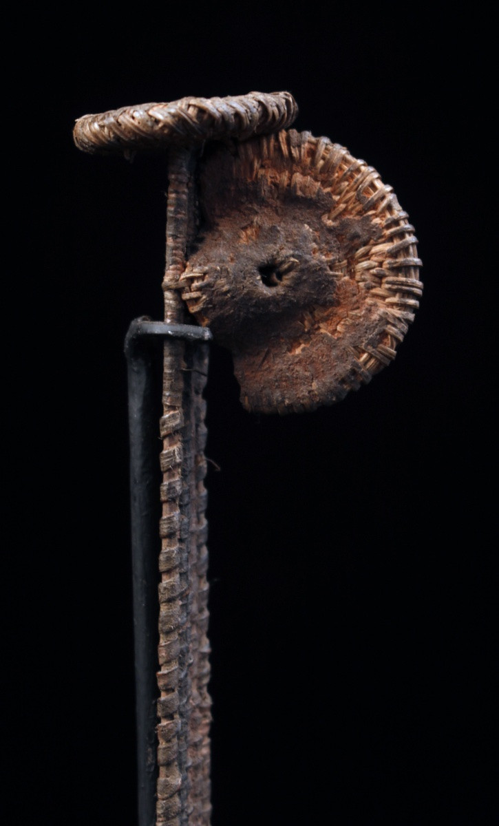 Peigne d'apparat, art tribal, art océanien, arts premiers, ornement traditionnel, 17 cm-photo-3