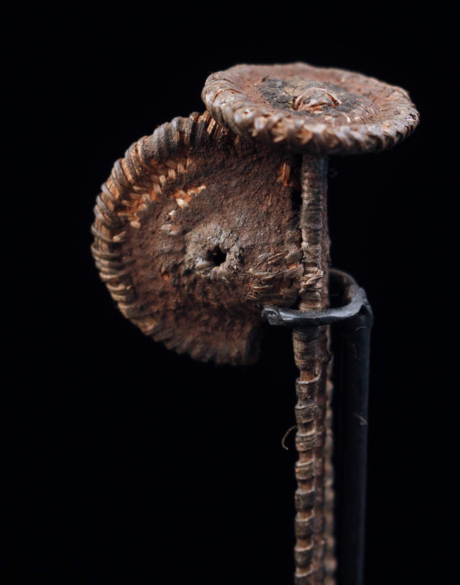 Peigne d'apparat, art tribal, art océanien, arts premiers, ornement traditionnel, 17 cm-photo-5