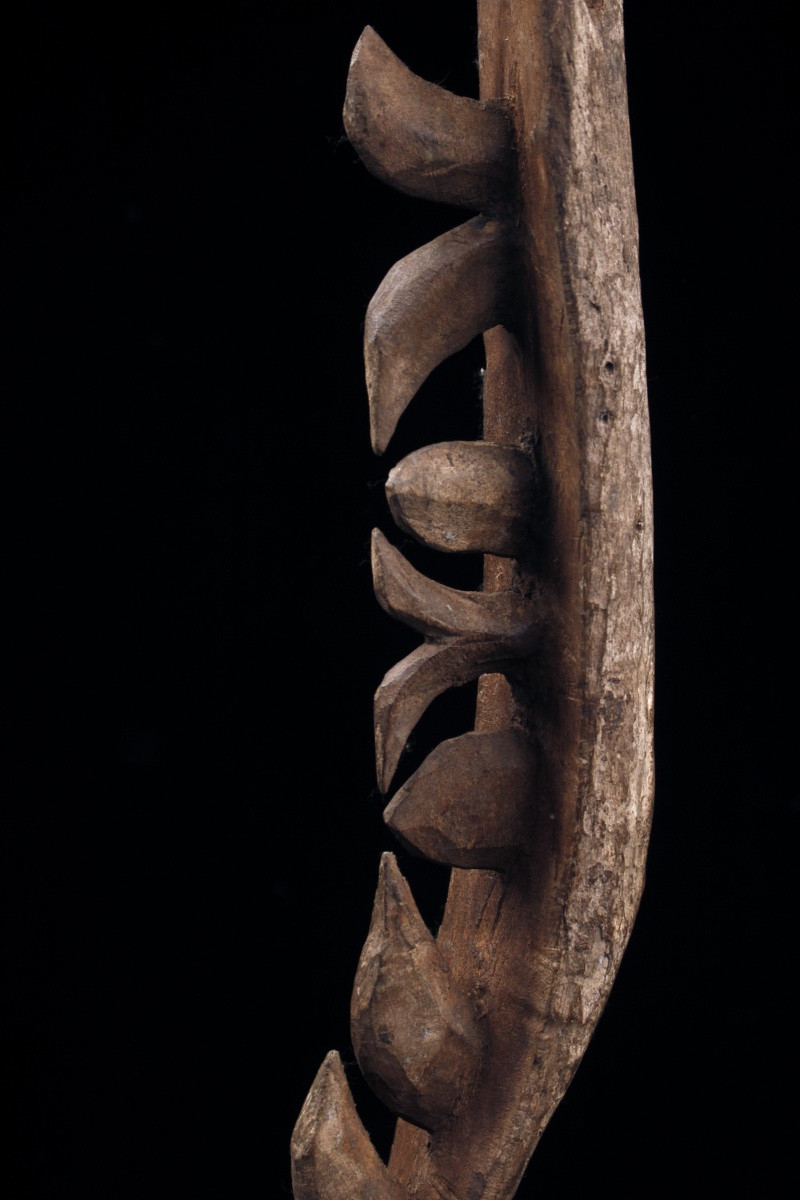 Figure de culte Yipwon, Papouasie Nouvelle Guinée, Art Océanien, Art Premier, Art Tribal, 90 cm-photo-3