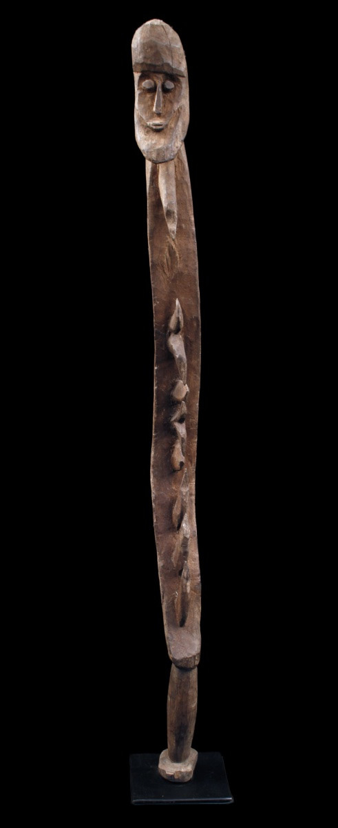 Figure de culte Yipwon, Papouasie Nouvelle Guinée, Art Océanien, Art Premier, Art Tribal, 90 cm-photo-1