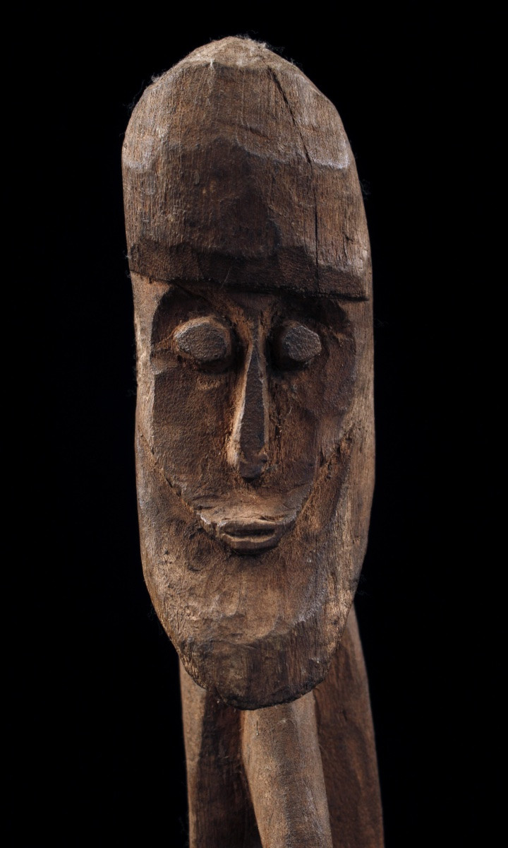 Figure de culte Yipwon, Papouasie Nouvelle Guinée, Art Océanien, Art Premier, Art Tribal, 90 cm-photo-2
