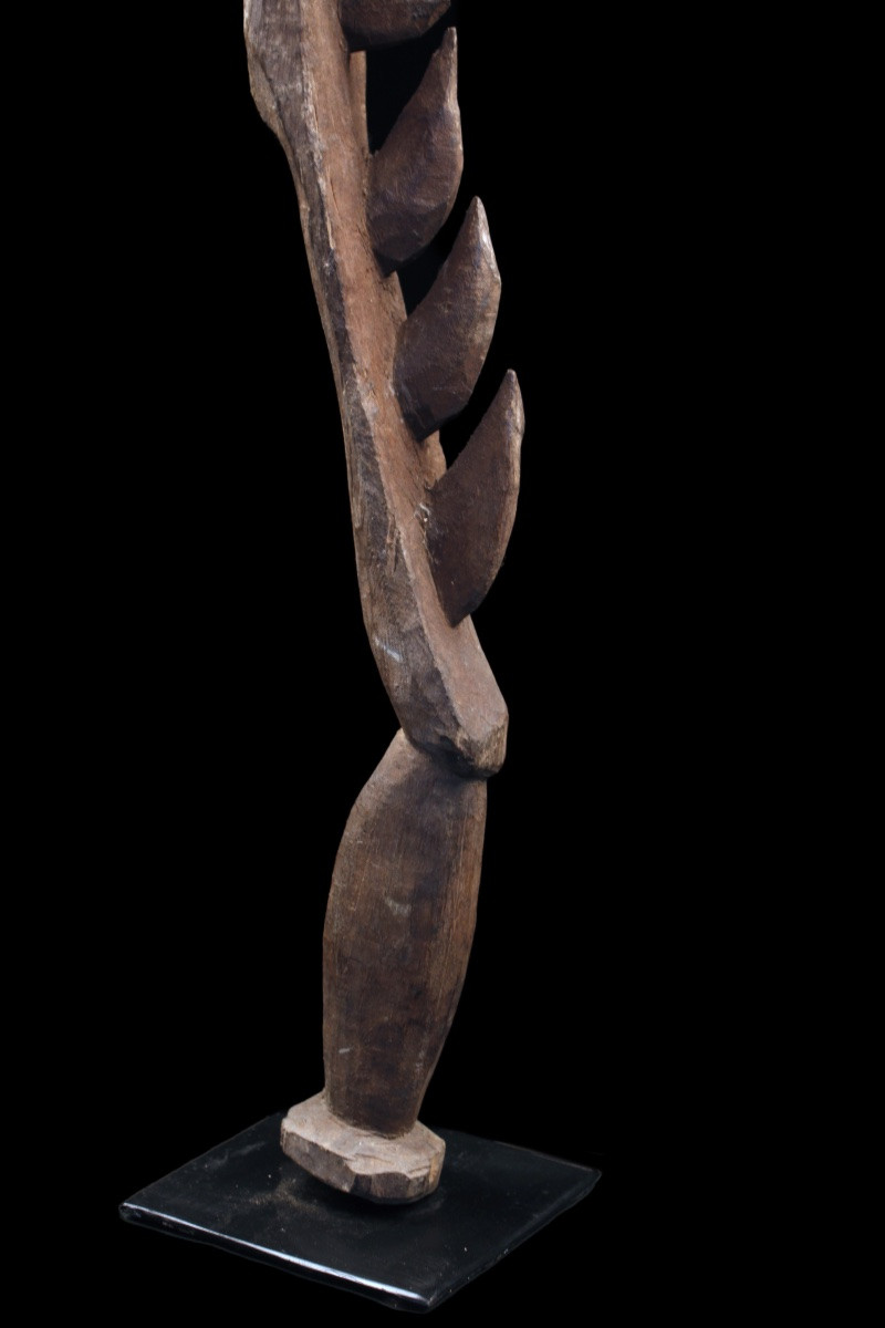 Figure de culte Yipwon, Papouasie Nouvelle Guinée, Art Océanien, Art Premier, Art Tribal, 90 cm-photo-6