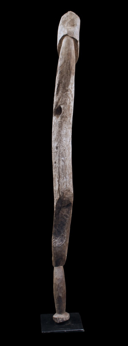 Figure de culte Yipwon, Papouasie Nouvelle Guinée, Art Océanien, Art Premier, Art Tribal, 90 cm-photo-7