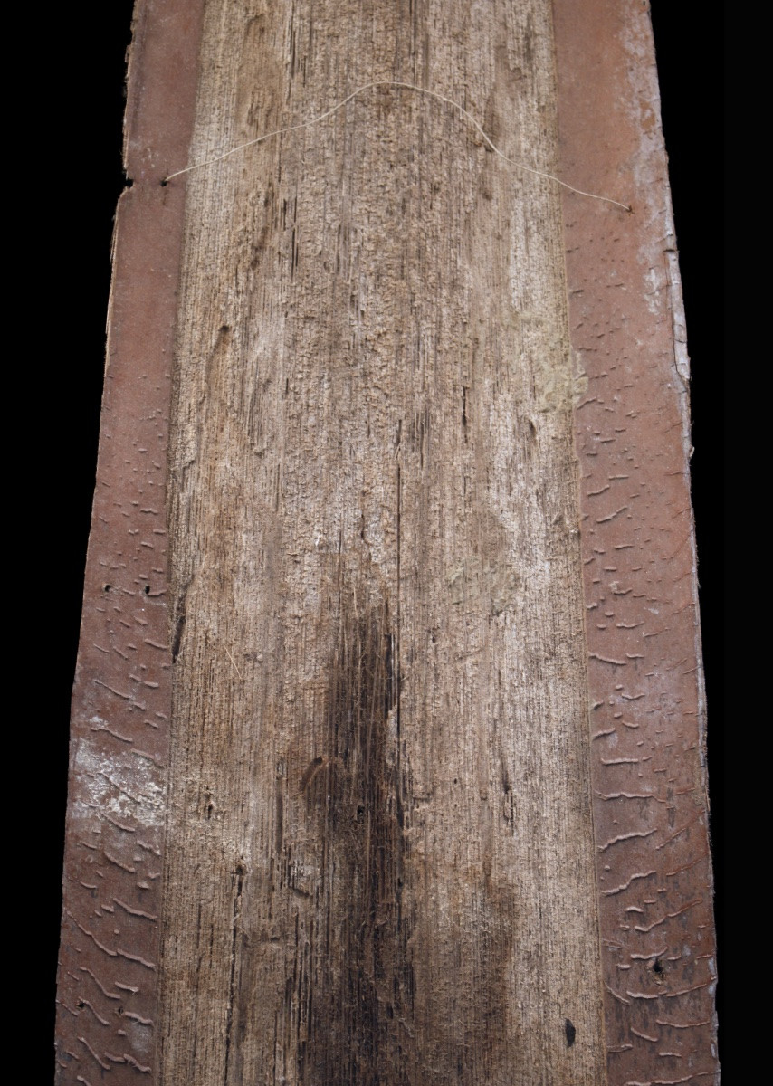 Painted Bark, Kwoma Ethnic Group, Papua New Guinea, Tribal Art, Oceanic Art-photo-2